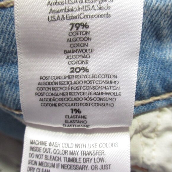 NWT Mother Insider Ankle Fray in Friendly Reminder High Crop Bootcut Jeans 27 - Picture 10 of 13